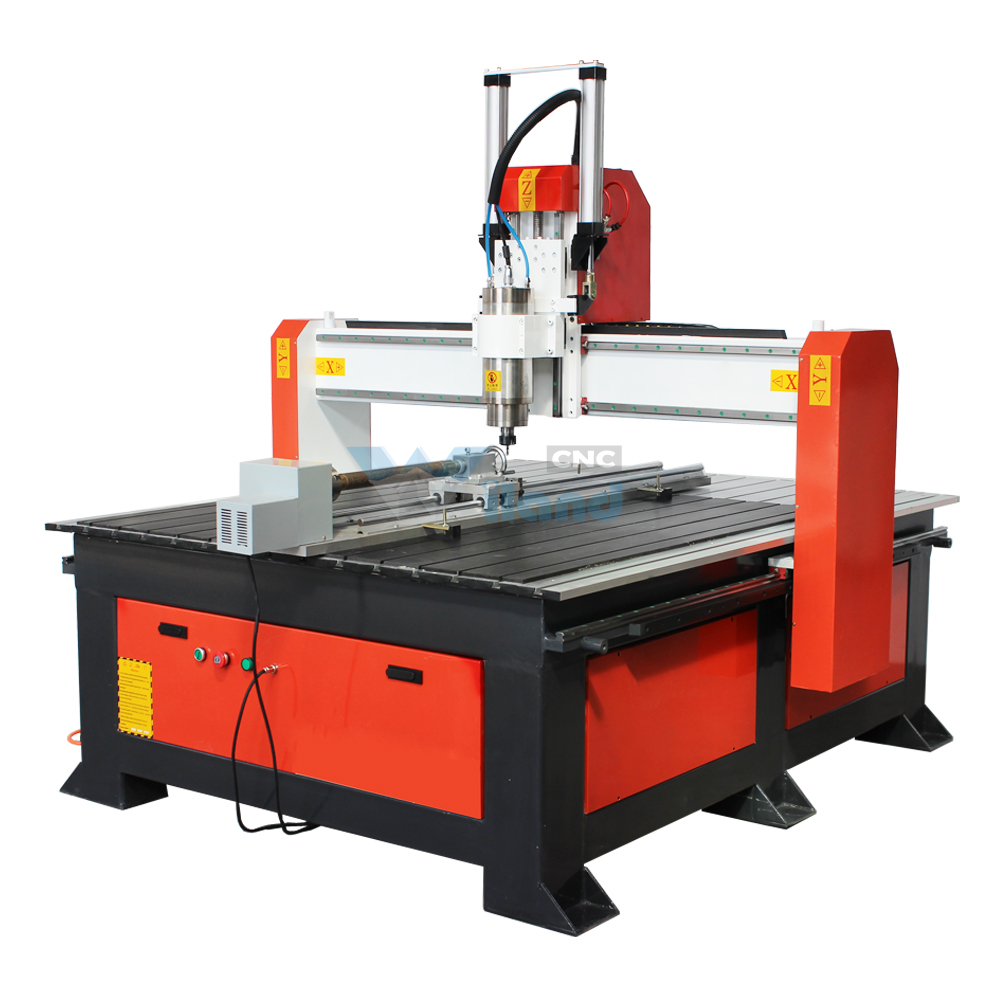 WLD-1313-5.5Kw Woodworking CNC Router With 4 Axis Mach3 Controller